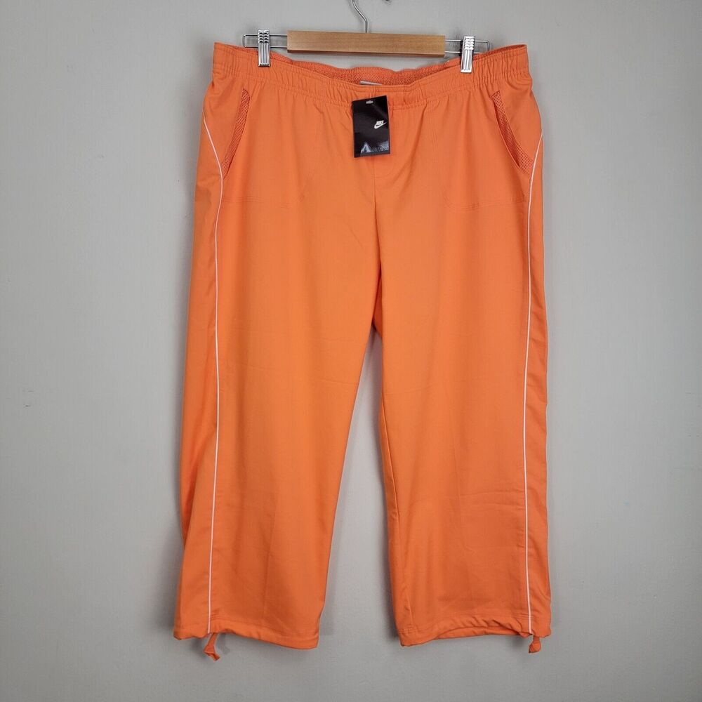 Nike Golf Pants Size XL (16-18) Women’s Orange Capri